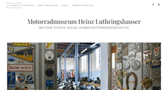 Desktop Screenshot of motorradmuseum-heinz-luthringshauser.com